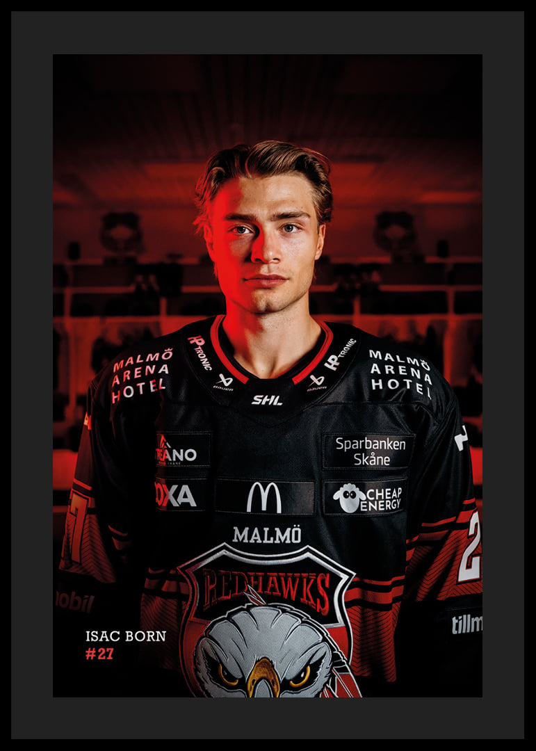 Isac Born #27 Malmö Redhawks 2026/2027-12