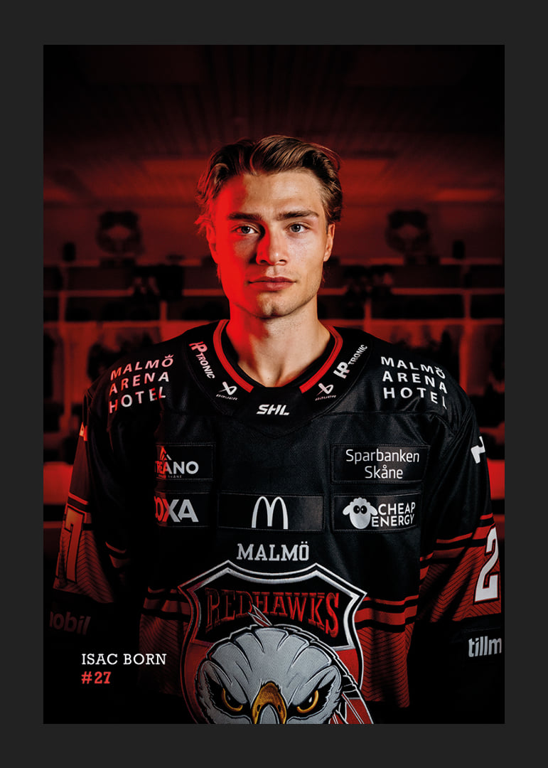 Isac Born #27 Malmö Redhawks 2026/2027-12