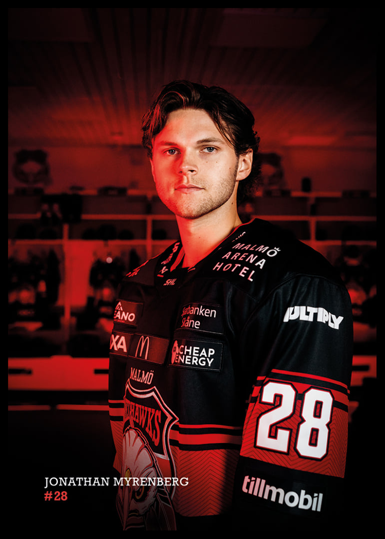 Jonathan Myrenberg #28 Malmö Redhawks 2026/2027-12