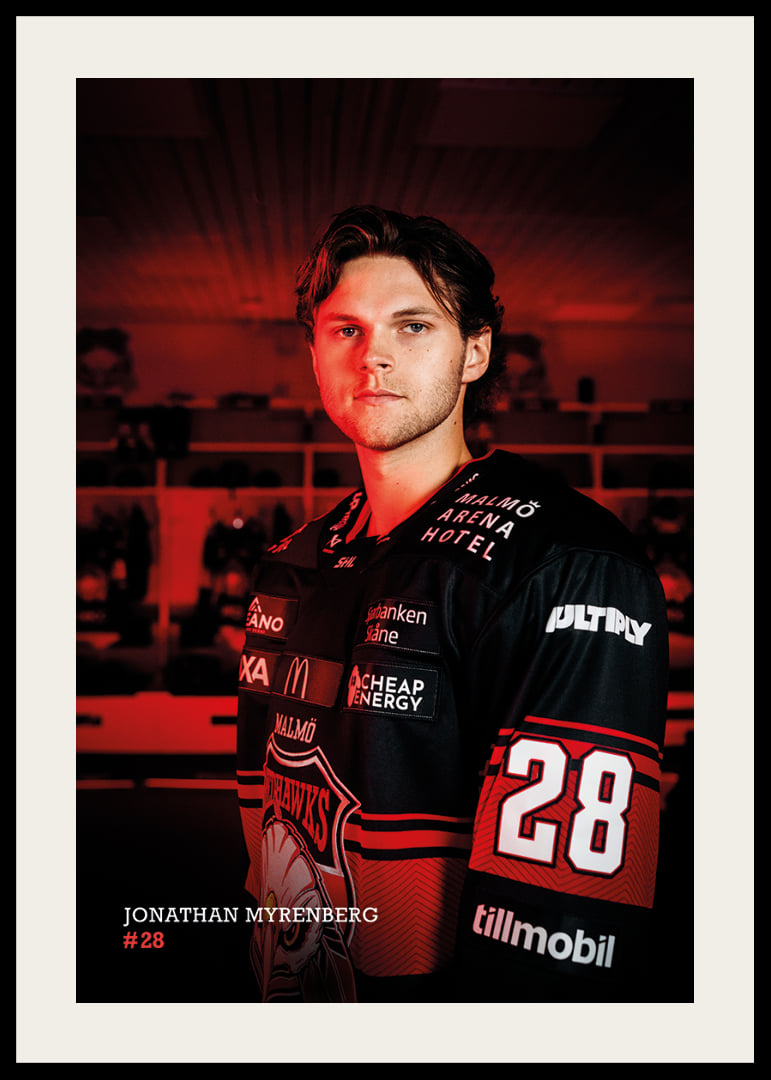 Jonathan Myrenberg #28 Malmö Redhawks 2026/2027-12