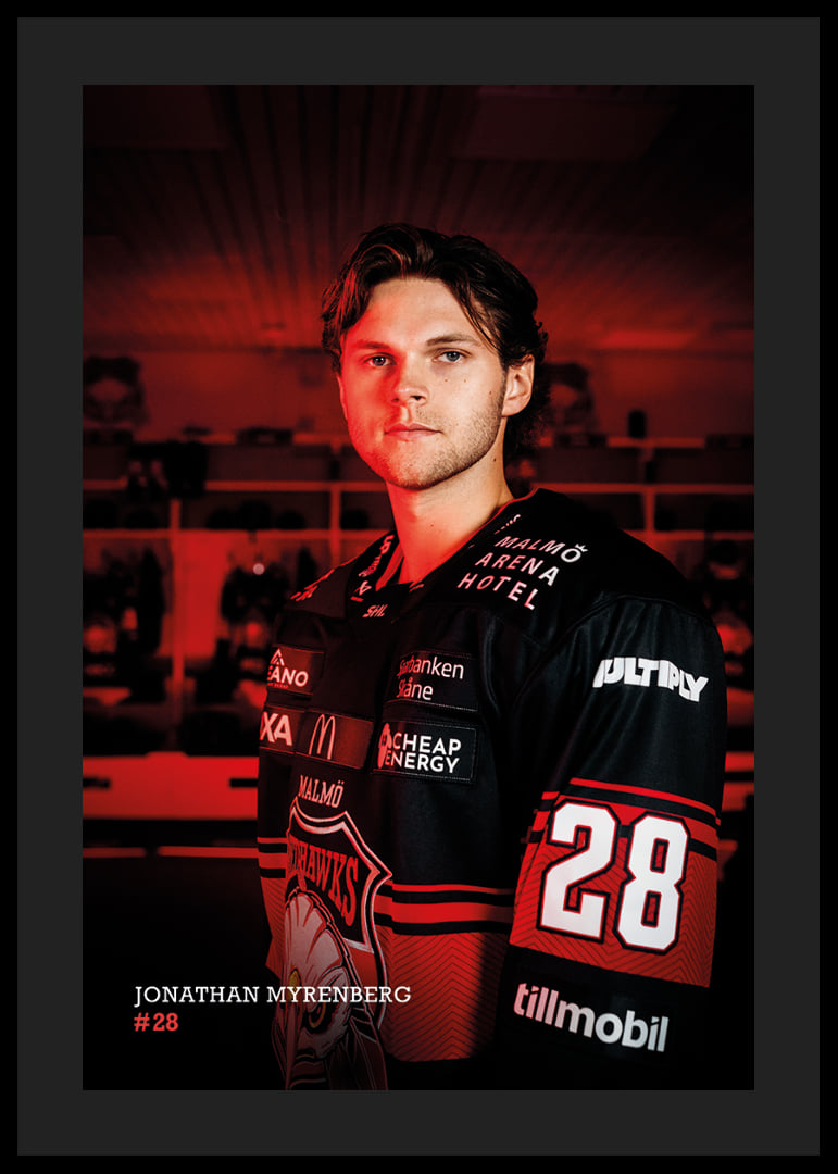 Jonathan Myrenberg #28 Malmö Redhawks 2026/2027-12