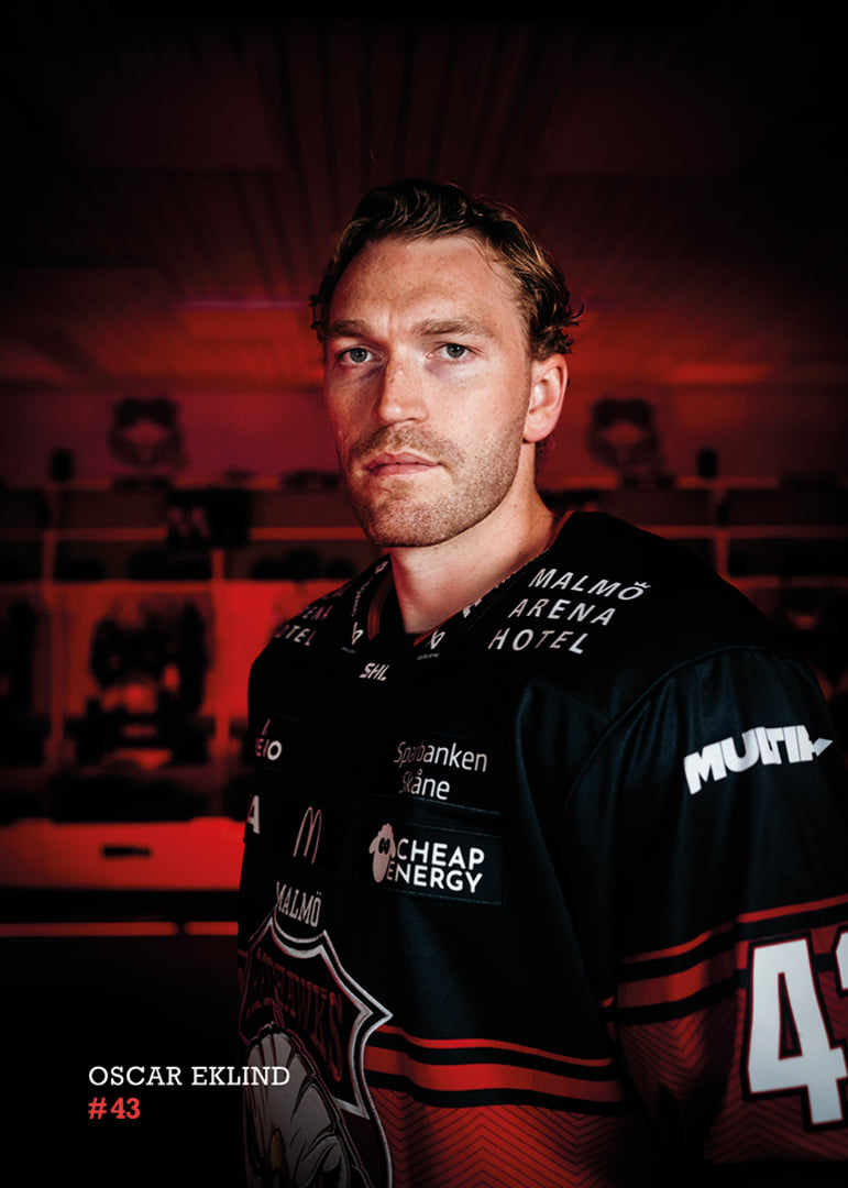 Oscar Eklind #43 Malmö Redhawks 2026/2027-12