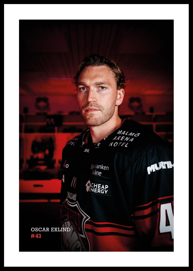 Oscar Eklind #43 Malmö Redhawks 2026/2027-12