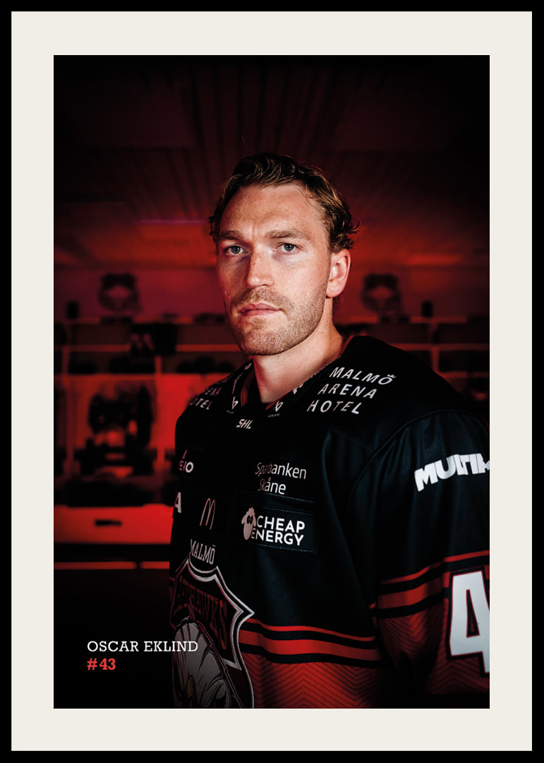 Oscar Eklind #43 Malmö Redhawks 2026/2027-12