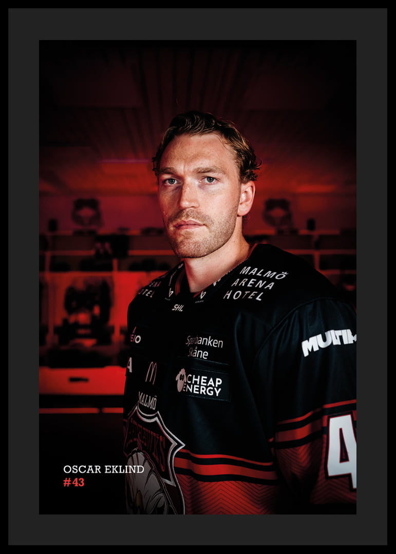 Oscar Eklind #43 Malmö Redhawks 2026/2027-12