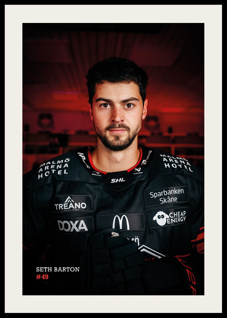 Seth Barton #49 Malmö Redhawks 2026/2027-12