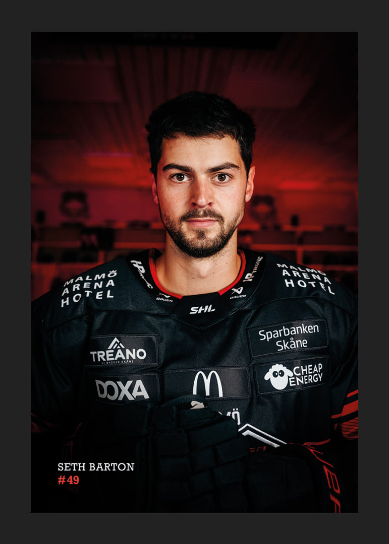 Seth Barton #49 Malmö Redhawks 2026/2027-12