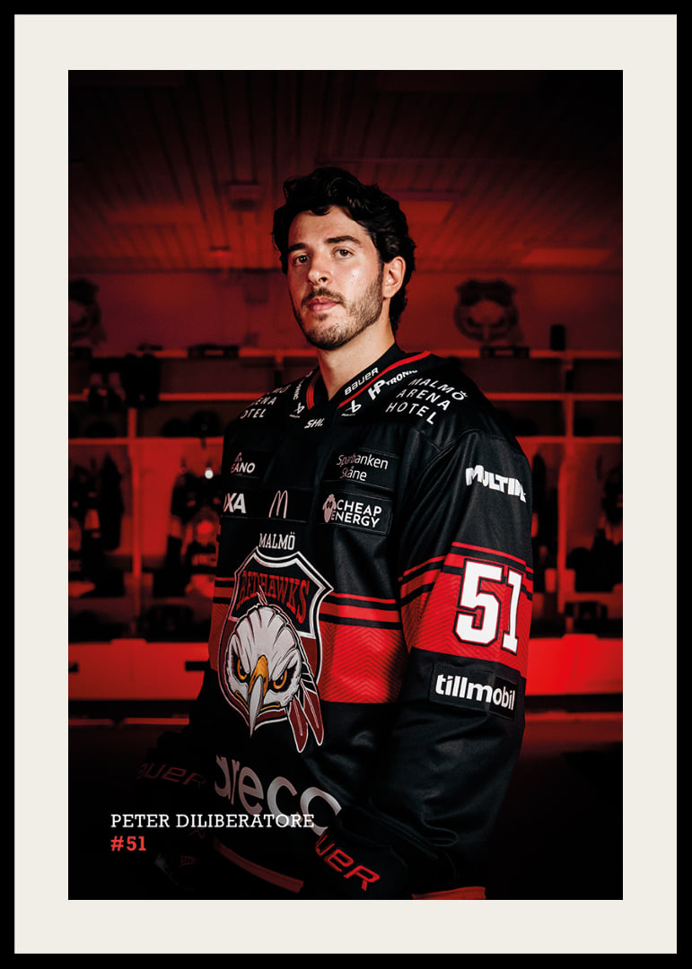 Peter DiLiberatore #51 Malmö Redhawks 2026/2027-12