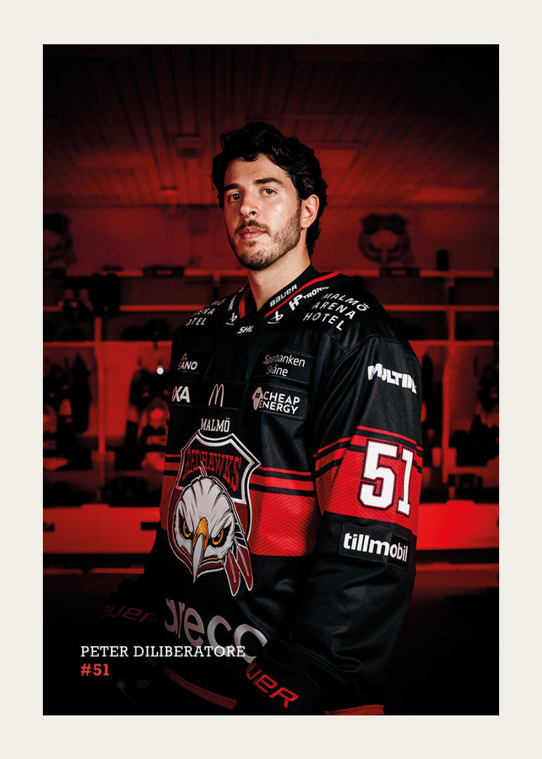 Peter DiLiberatore #51 Malmö Redhawks 2026/2027-12