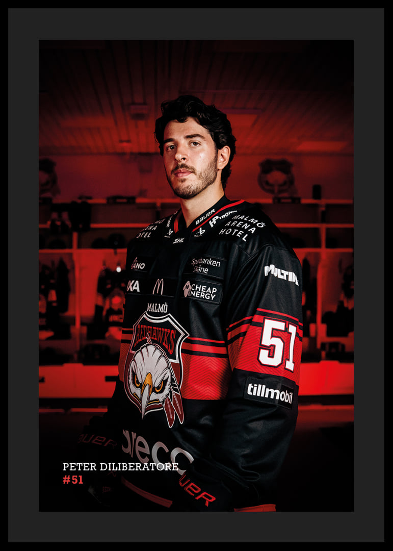 Peter DiLiberatore #51 Malmö Redhawks 2026/2027-12