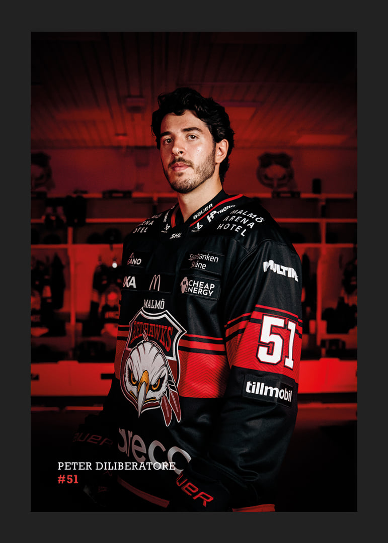 Peter DiLiberatore #51 Malmö Redhawks 2026/2027-12