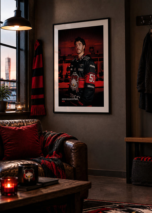 Poster Peter DiLiberatore #51 Malmö Redhawks 2026/2027 crossfade