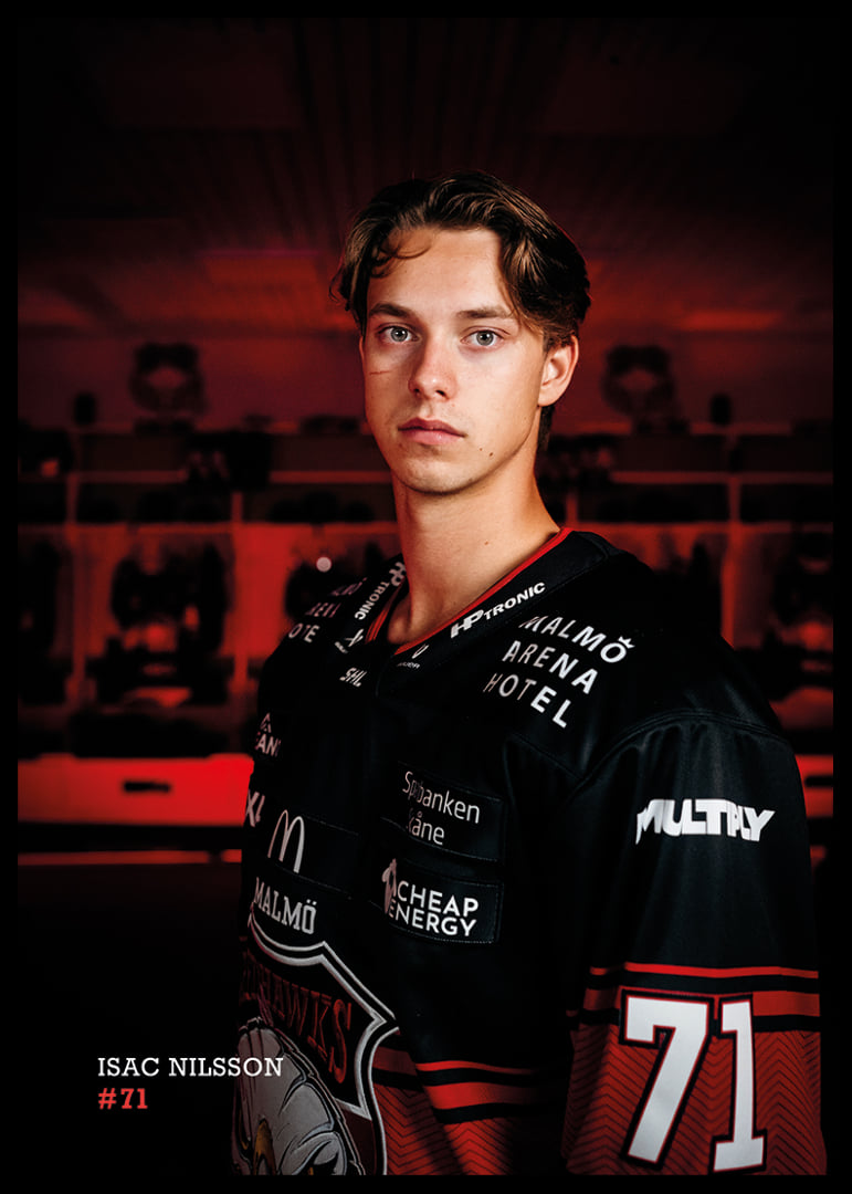 Isac Nilsson #71 Malmö Redhawks 2026/2027-12