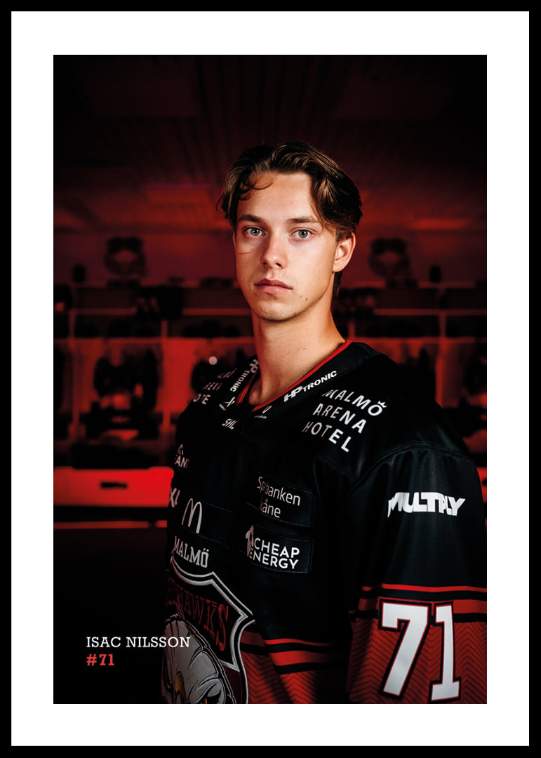 Isac Nilsson #71 Malmö Redhawks 2026/2027-12