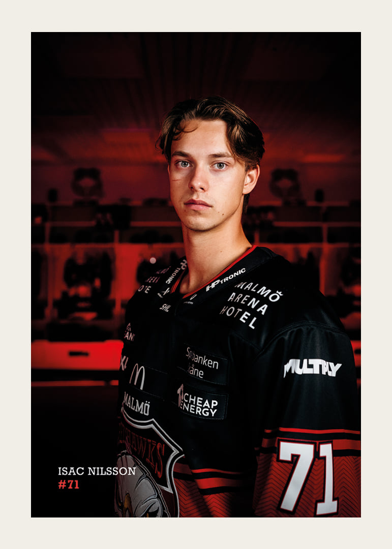Isac Nilsson #71 Malmö Redhawks 2026/2027-12