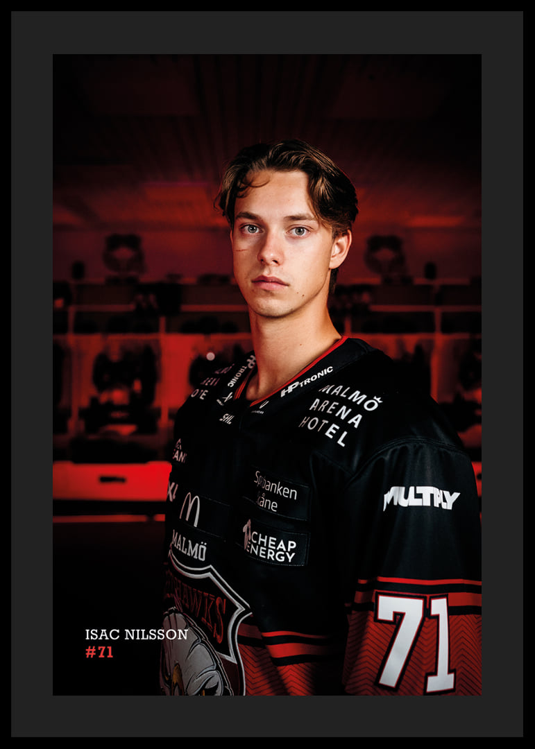 Isac Nilsson #71 Malmö Redhawks 2026/2027-12