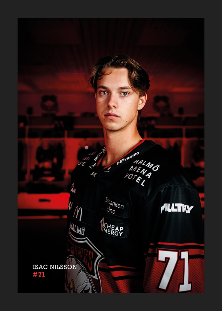 Isac Nilsson #71 Malmö Redhawks 2026/2027-12