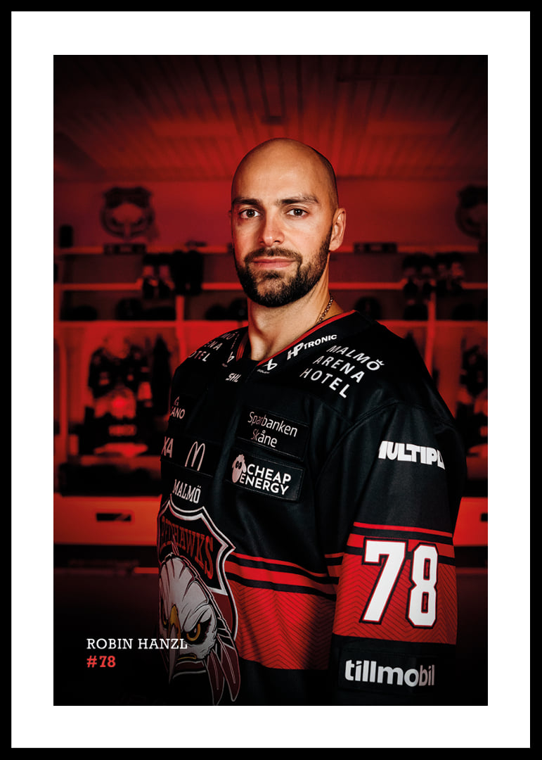 Robin Hanzl #78 Malmö Redhawks 2026/2027-12