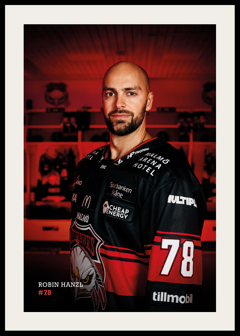 Robin Hanzl #78 Malmö Redhawks 2026/2027-12