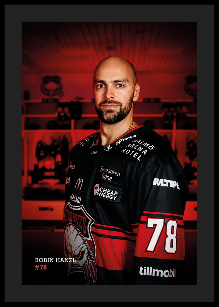 Robin Hanzl #78 Malmö Redhawks 2026/2027-12