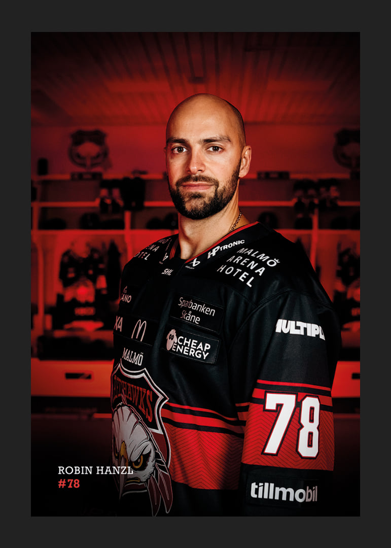 Robin Hanzl #78 Malmö Redhawks 2026/2027-12