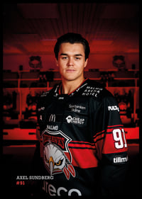 Axel Sundberg #91 Malmö Redhawks 2026/2027-6