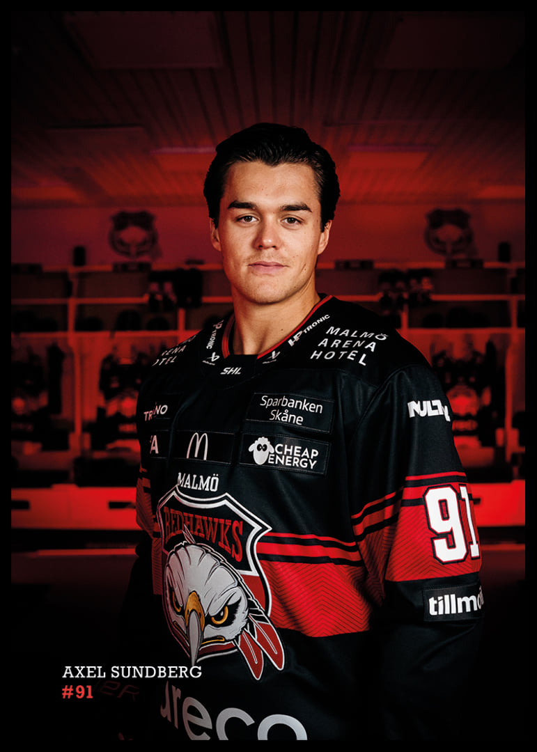 Axel Sundberg #91 Malmö Redhawks 2026/2027-12