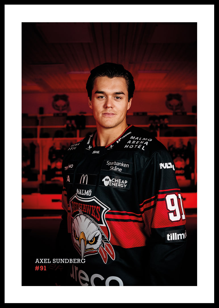 Axel Sundberg #91 Malmö Redhawks 2026/2027-12