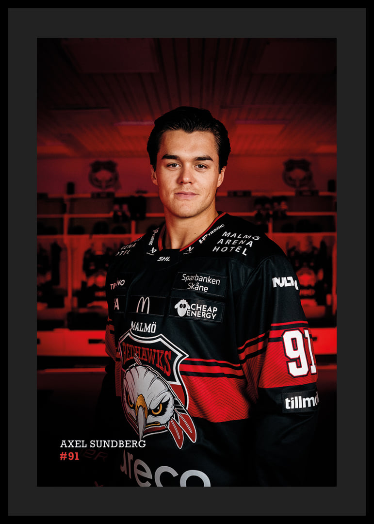 Axel Sundberg #91 Malmö Redhawks 2026/2027-12