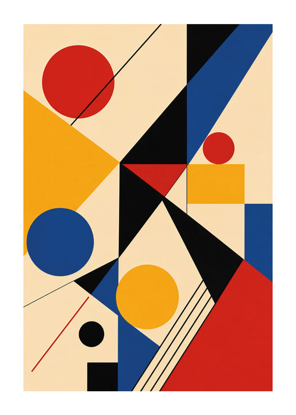 Plakat Bold Geometry
