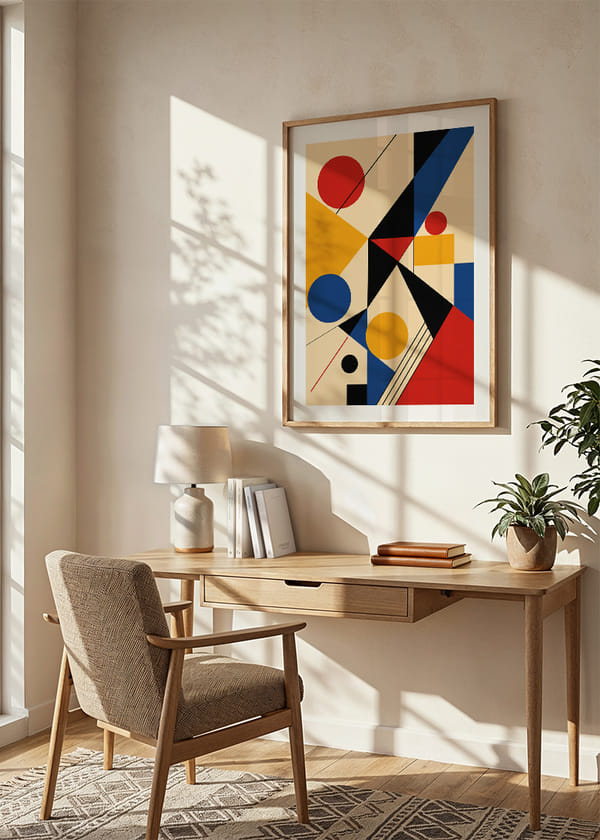 Plakat Bold Geometry crossfade