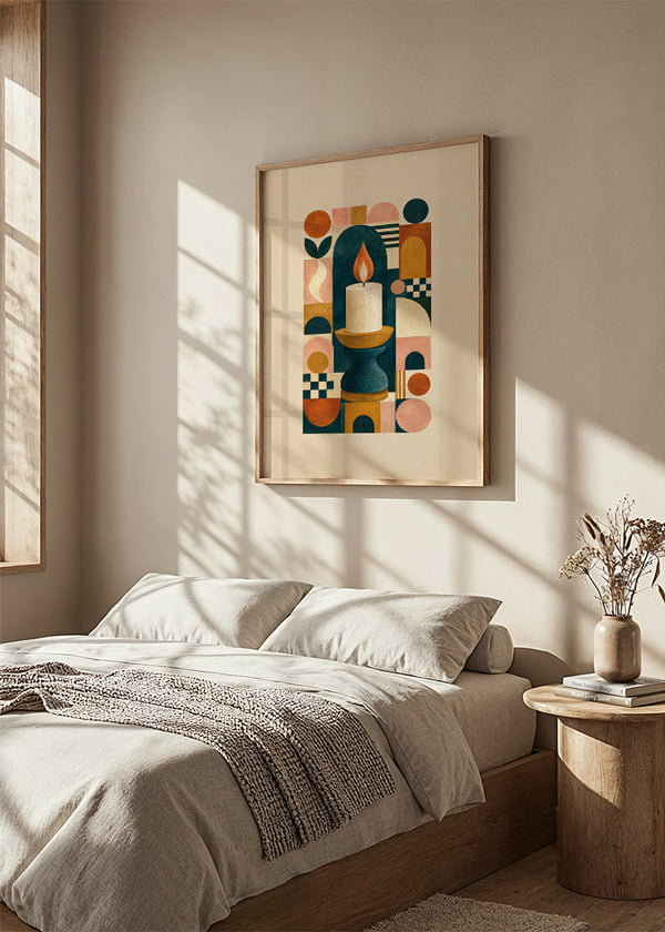 Poster Geometric Light crossfade
