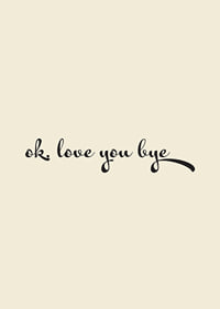 Playful handwritten love greeting in black against a warm beige background.-7