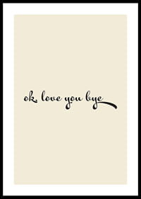 Playful handwritten love greeting in black against a warm beige background.-0