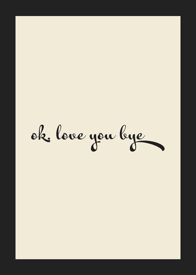 Playful handwritten love greeting in black against a warm beige background.-12