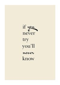 Minimalist text poster with an encouraging quote in elegant black typography.-1