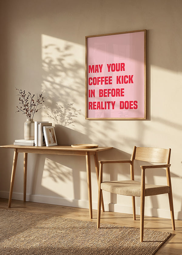 Affiche Morning Coffee Boost crossfade