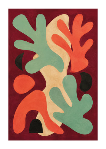 Plakat Coral Rhythm No1