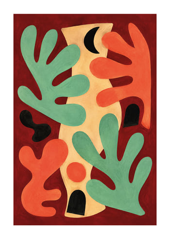 Poster Coral Rhythm No2
