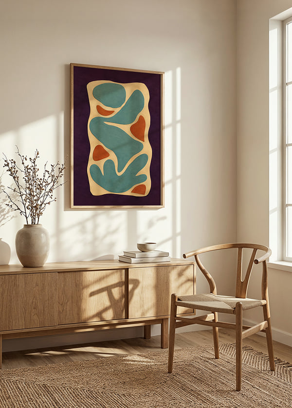 Plakat Ocean Clay Shapes crossfade