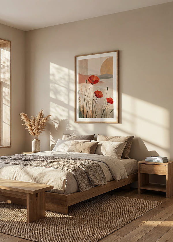 Poster Golden Poppy Hills crossfade