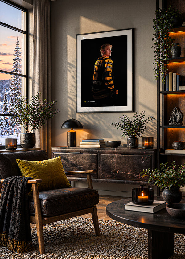 Poster Måns Forsfjäll #6 Skellefteå AIK 2026/2027 crossfade