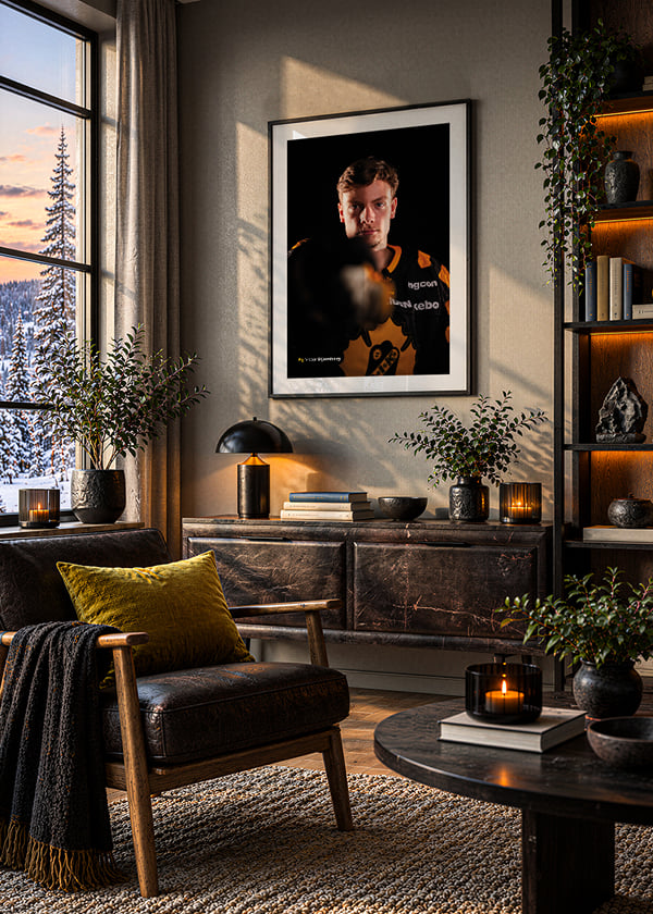 Poster Victor Stjernborg #9 Skellefteå AIK 2026/2027 crossfade