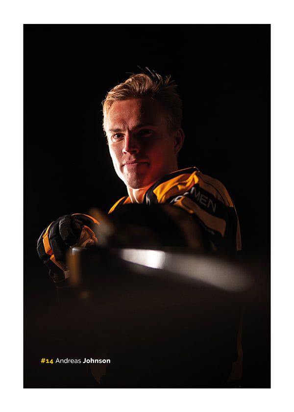 Poster Andreas Johnson #14 Skellefteå AIK 2026/2027