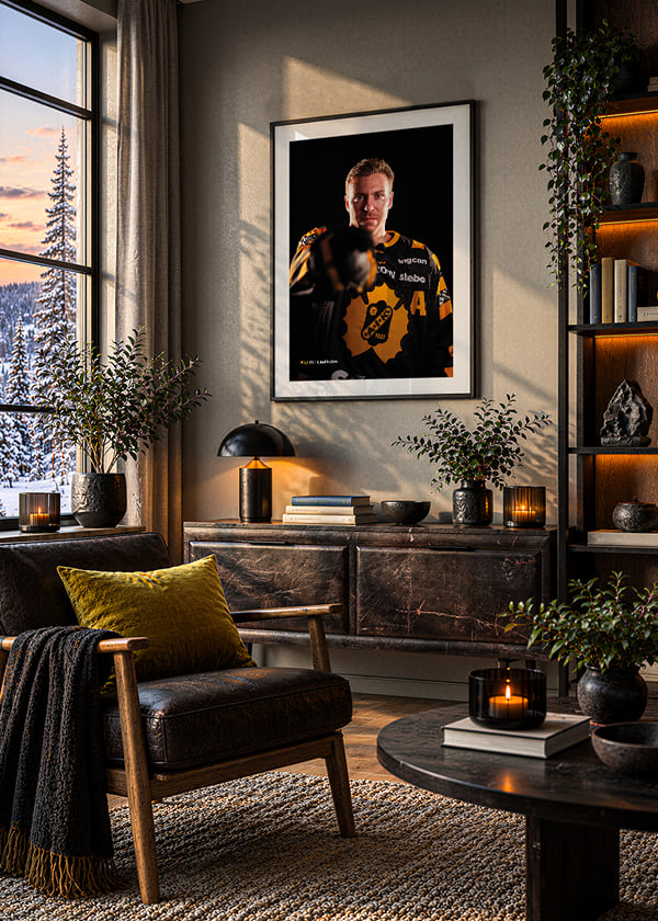 Poster Pär Lindholm #17 Skellefteå AIK 2026/2027 crossfade