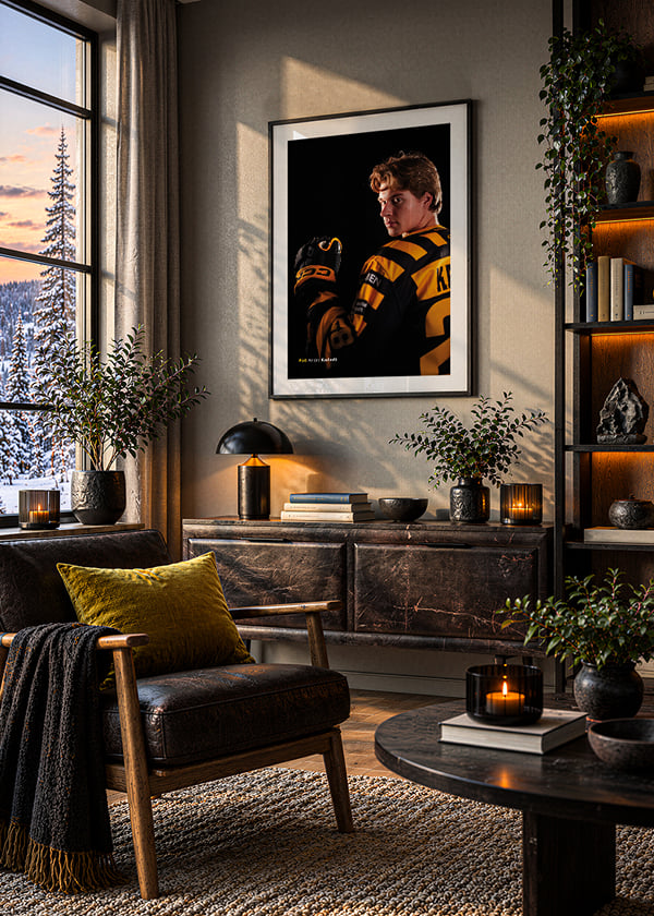 Poster Andro Kaderli #28 Skellefteå AIK 2026/2027 crossfade