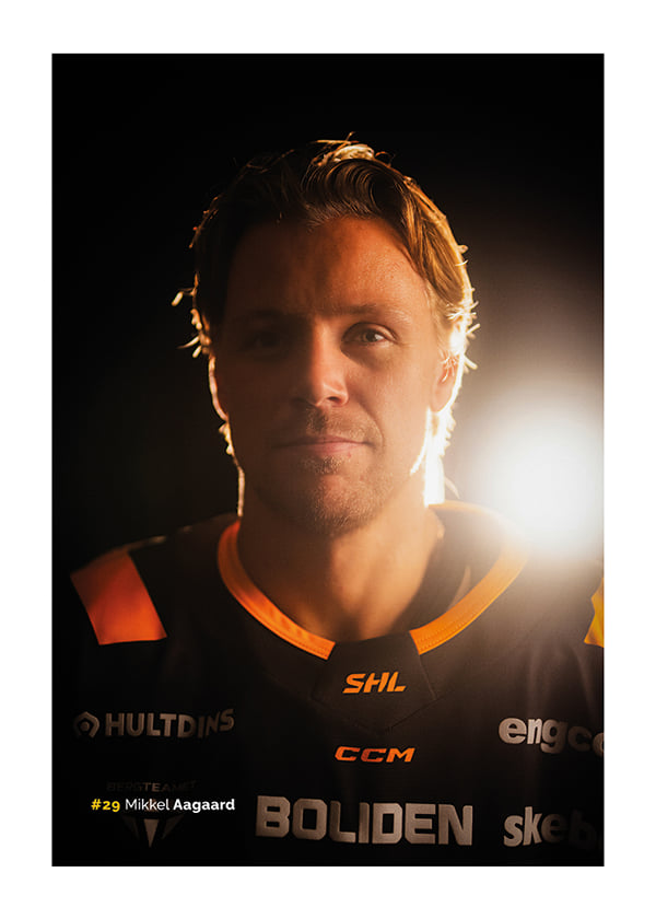 Poster Mikkel Aagaard #29 Skellefteå AIK 2026/2027