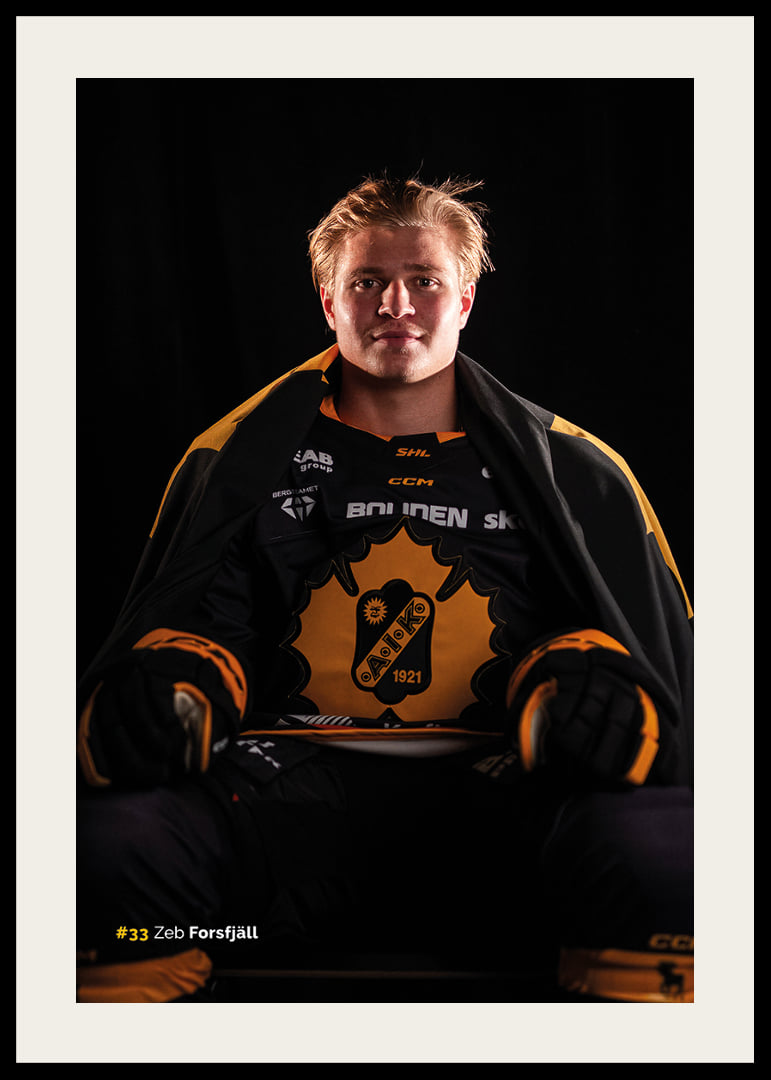 Zeb Forsfjäll #33 Skellefteå AIK 2026/2027-12
