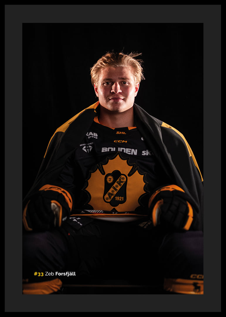 Zeb Forsfjäll #33 Skellefteå AIK 2026/2027-12
