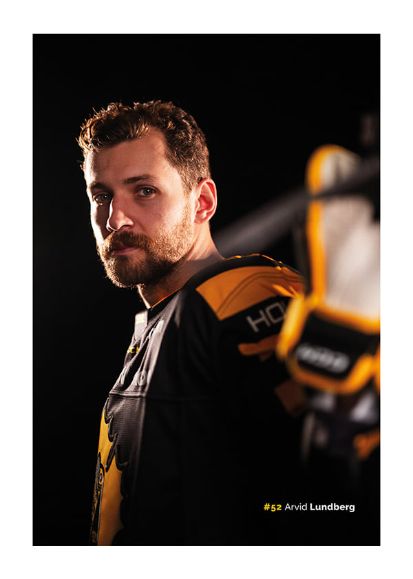 Poster Arvid Lundberg #52 Skellefteå AIK 2026/2027